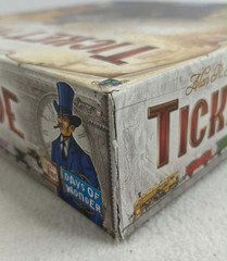 Ticket to Ride Original Edition North America Board Game Complete Open Dmg Box