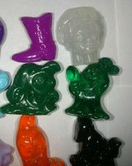 Gogo Crazy Bones Various Series Lot | Roughly 75 Bones | Vintage 1996+ | Rare