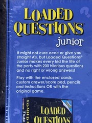Loaded Questions Junior Ages 6+, 4-6 Players Game Of Who Said What