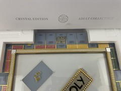 Monopoly Crystal Edition 85th Anniversary Swarovski Glass Board Limited Hasbro