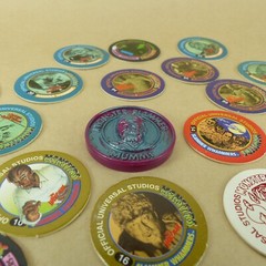 Plastic Pog Slammer Mummy Monster Slammer with 20 Pogs 1994 Slammer Whammers!