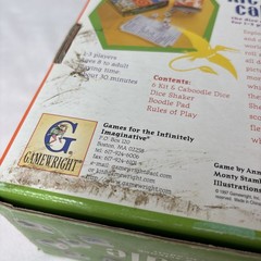 1997 Gamewright KIT & CABOODLE Dice Game of Sets & Science 1~3 Players Ages 8+
