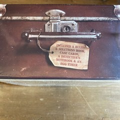 New Sterling Innovation Sherlock Holmes Puzzle Case Detective Game Sealed