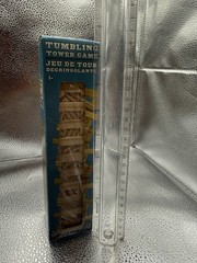 TUMBLING TOWER GAME 72 BLOCKS, WHAT A FUN GAME 2 TO 4 PLAYERS NEW IN BOX 8X2X2″