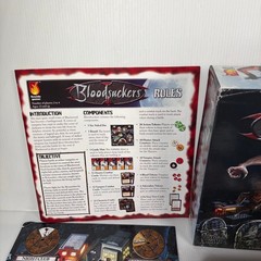 Bloodsuckers Fireside Games Board Game 2-4 Players Ages 13+ Horror Vampire 2011