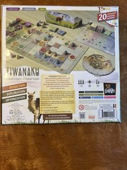Sit Down! Tiwanaku Board Game Deduction Exploration 1-4 Players