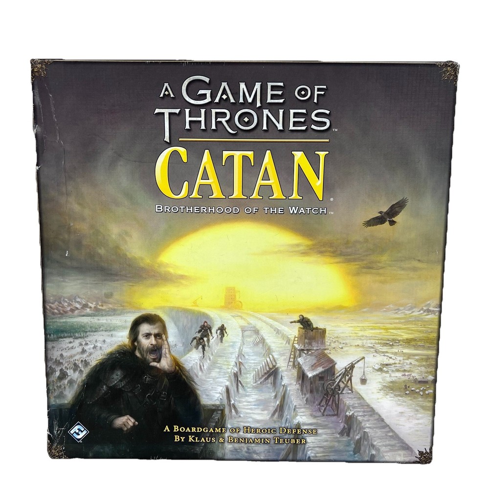 Catan: Game Of Thrones Brotherhood of the Watch Board Game – 100% Complete