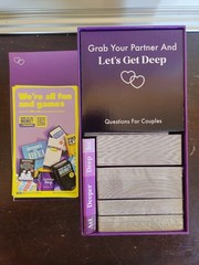 Lets Get Deep Questions For Couples Game Card Game For Date Night