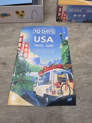 USAopoly 10 Days in The USA Family Road Trip Board Game Learn About US America