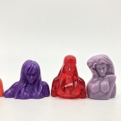 Female Superhero Lot – Gogos Crazy Bones European 2006 MARVEL HEROES Elektra