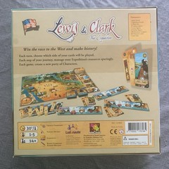 LEWIS & CLARK The Expedition Board Game | Solo 2-5 Player | Asmodee | Complete