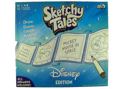 Disney Edition Sketchy Tales Drawing Game 2020 age 8+ Kids Fun Guess Complete
