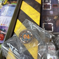 Raid & Trade Board Game by Mage Company Post-Apocalyptic Survival Unpunched