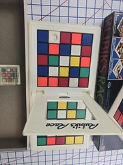 Rubik’s Race game original box by Ideal 1982 maker’s Rubik’s cube Great Shape