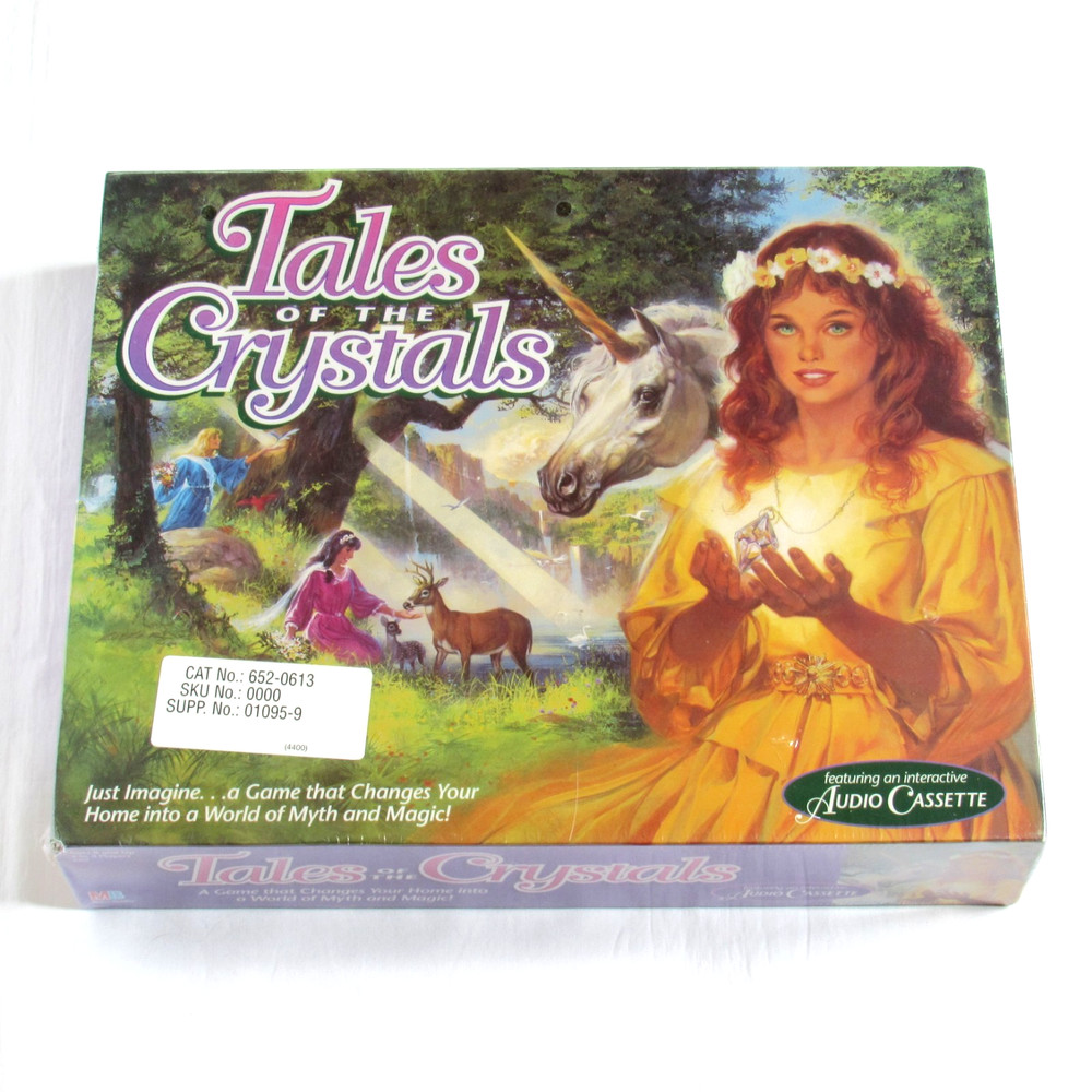 Tales Of The Crystals Board Game Milton Bradley 1993 New Factory Sealed
