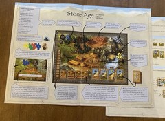 Stone Age Z-Man Board Game, Family Game, 2013, 2-4 Players, 13+ 100% COMPLETE