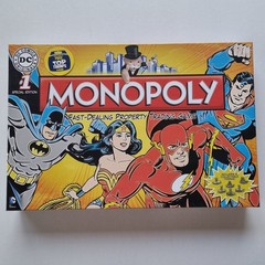 DC Comics Monopoly (Board Game, 2019) Justice League, Batman, Superman, Wonder