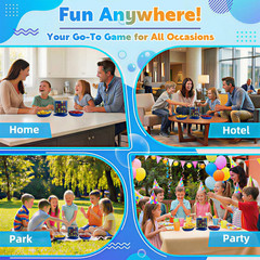 Circular 4 in a Row Game – 3D Strategy Board Game for Kids & Adults | Play the C