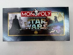 VINTAGE Monopoly Star Wars Classic Trilogy Edition COMPLETE USAopoly 1997 Disney