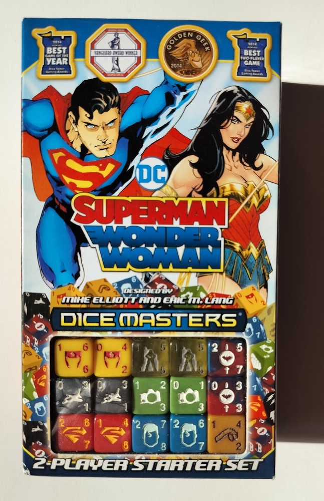 Dice Masters Superman Wonder Woman Starter Set Wizkids Neca
