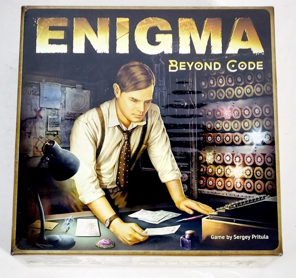 Crowd Games Board Game Enigma – Beyond Code. Sergey Pritula