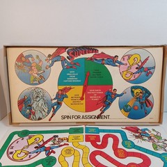 Rare Vintage SUPERMAN Action Packed Adventure GAME Hasbro 1973 In Original Box