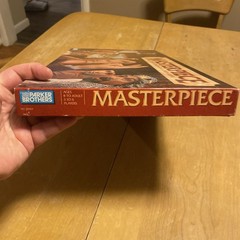 COMPLETE W/O EASEL 1996 Masterpiece Classic Art Auction Parker Brothers Game