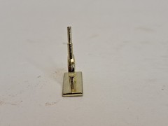Monopoly Deluxe Anniversary 1985 Edition Gold Tone Cannon Replacement Part