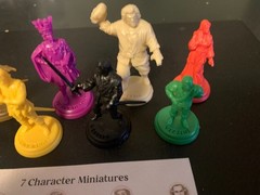 The Princess Bride CHARACTER MINIATURES Lot of 7 RAVENSBURGER Free Shipping