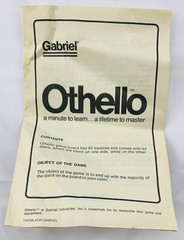 1978 Othello Game by Gabriel Complete in Very Good Condition FREE SHIPPING