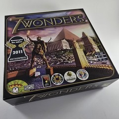 7 Wonders Repos Production Board Game 100% Complete Antoine Bauza Strategy!