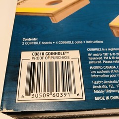 Corn Hole Coin Toss Game Table Top Tabletop Hasbro Gaming Party Game C3810 NEW