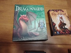 6 Card Game Lot: Dragonwood, Fox in the Forest, Coloretto, Fairy Tale + 2 More