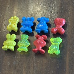 USA SET of 1990s Skinny Bombers Gogo’s Crazy Bones