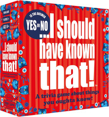 I Should Have Known That Trivia Game Yes or No Edition – a Trivia Game about Thi