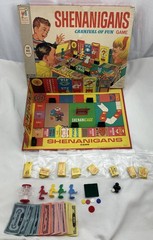 1964 Shenanigans Game by Milton Bradley Complete Very Good Condition FREE SHIP