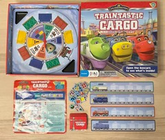 Chuggington Traintastic Cargo Board Game Preschool Birthday Gift Juego de Mesa
