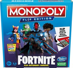 Hasbro Gaming Monopoly Flip Edition Fortnite Board Game