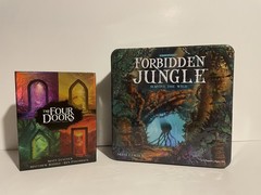 Matt Leacock Solo Co-op Games Lot: Four Doors and Forbidden Jungle