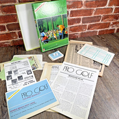 Pro Golf Sports Illustrated Avalon Hill Game 1984 Pebble Beach COMPLETE