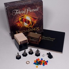 Trivial Pursuit Lord of the Rings Movie Trilogy Collectors Edition 95% Complete