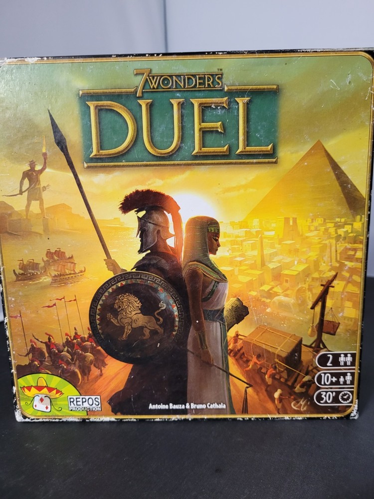 7 Wonders: Duel Board Game, Used Repos Production