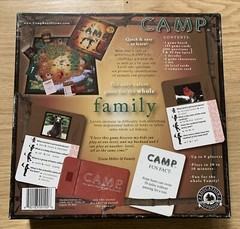 **100% COMPLETE** CAMP Board game up to 8 players, Dr. Toy Award Winner