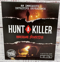 Hunt A Killer Rideshare Homicide Board Game Immersive Detective Mystery Game