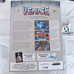 Venice Board Game by Brain Crack Games Strategy Euro Game 1-5 Players Complete