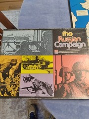 THE RUSSIAN CAMPAIGN : AVALON HILL 1976 STRATEGIC VINTAGE WAR BOARD GAME