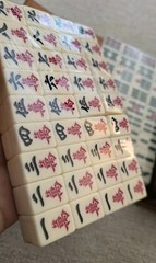 NEW Compact Mahjong Set – Perfect for Travel! – Portable & Lightweight