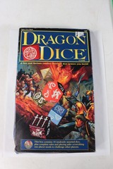 TSR Dragon Dice Game 1500 Box Set 18 Dice Complete Used (aa)