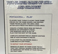 Pentagonia Strategy Board Game from Think Unincorporated 2000 NEW Sealed