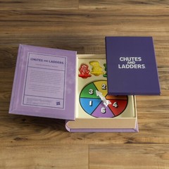 Chutes and Ladders Vintage Bookshelf Edition by WS Game Company Board Game New